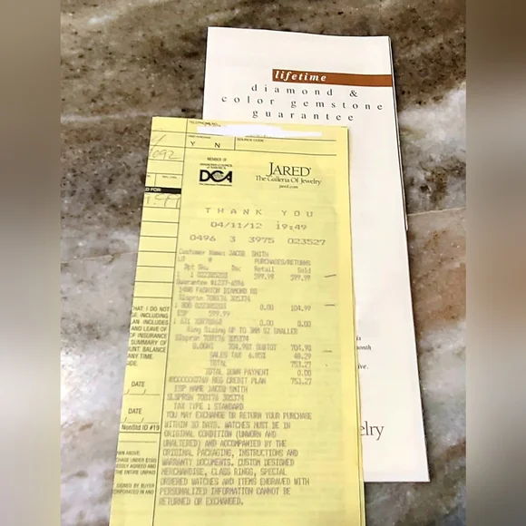 Jared's Galleria Heart Diamond Ring 14k White Gold - Picture 10 of 10